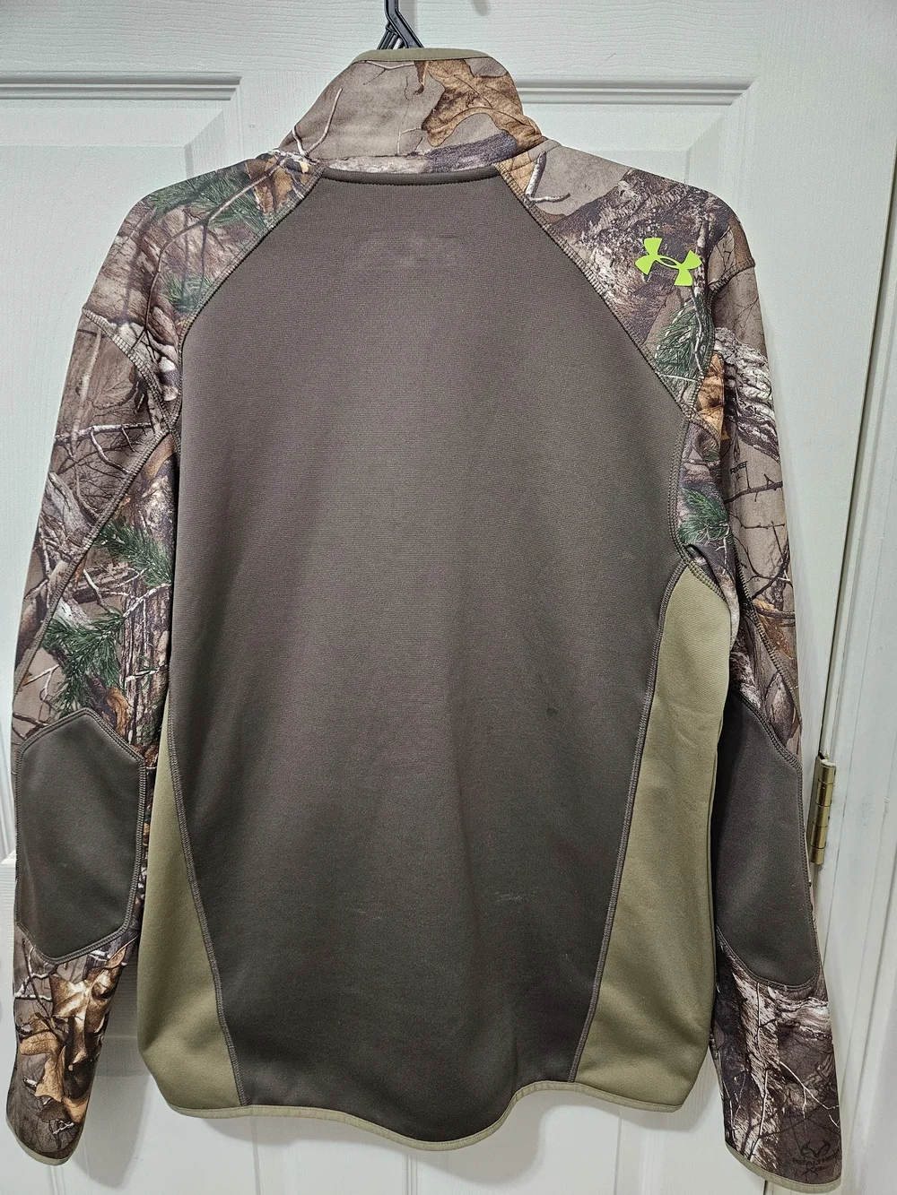 Under Armour Realtree Camo Full-Zip Scent Control Hunting Jacket with Neon Logo
